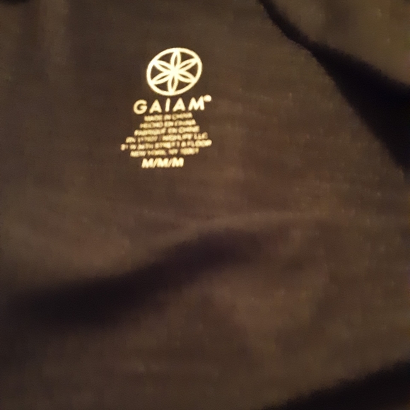 Gaiam Black Cris Cross Shirt - Picture 5 of 5